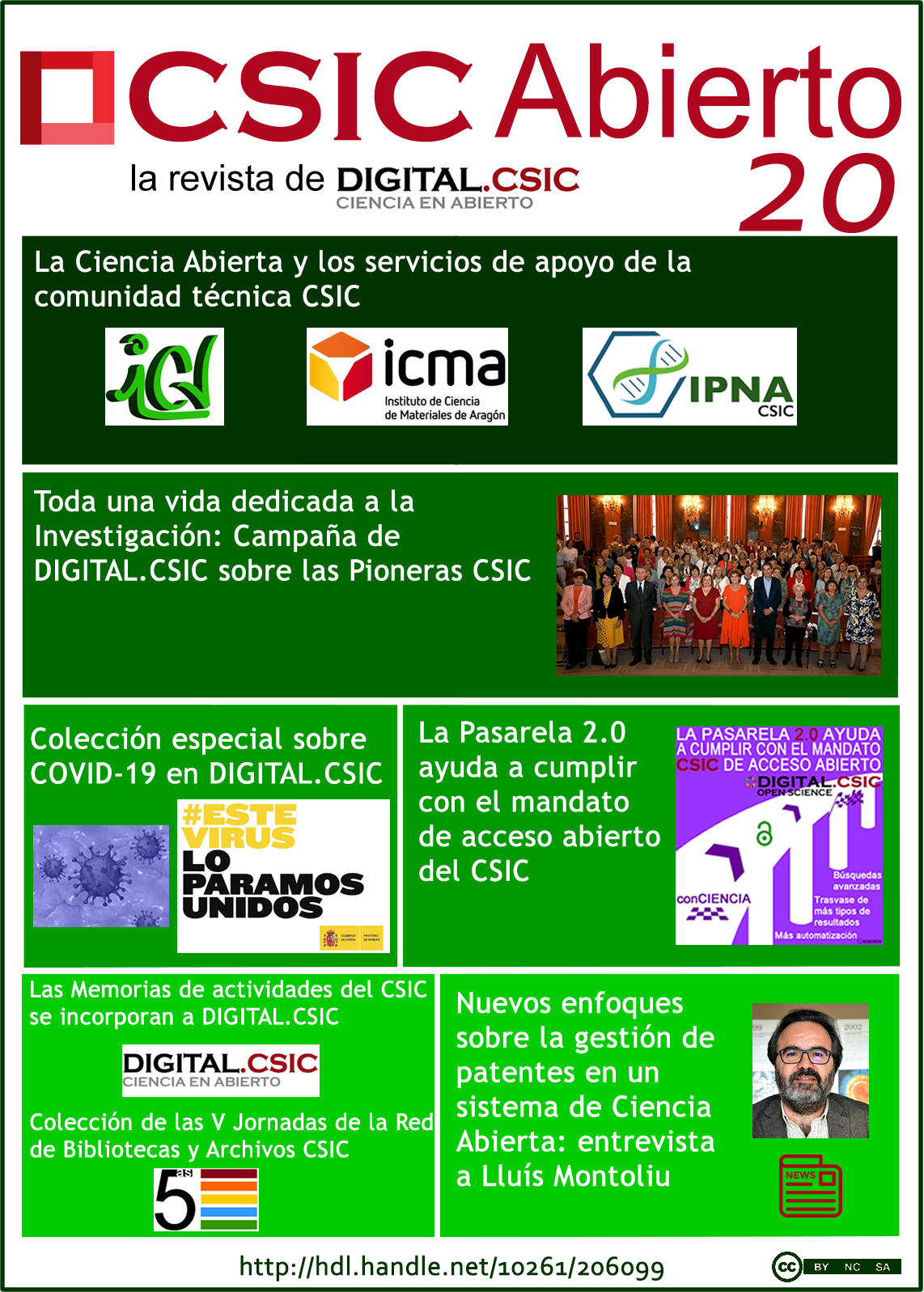 CSIC Abierto número 20 DIGITAL.CSIC