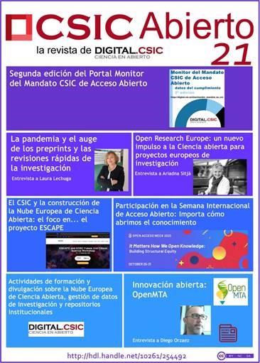 Número 21 de CSIC Abierto
