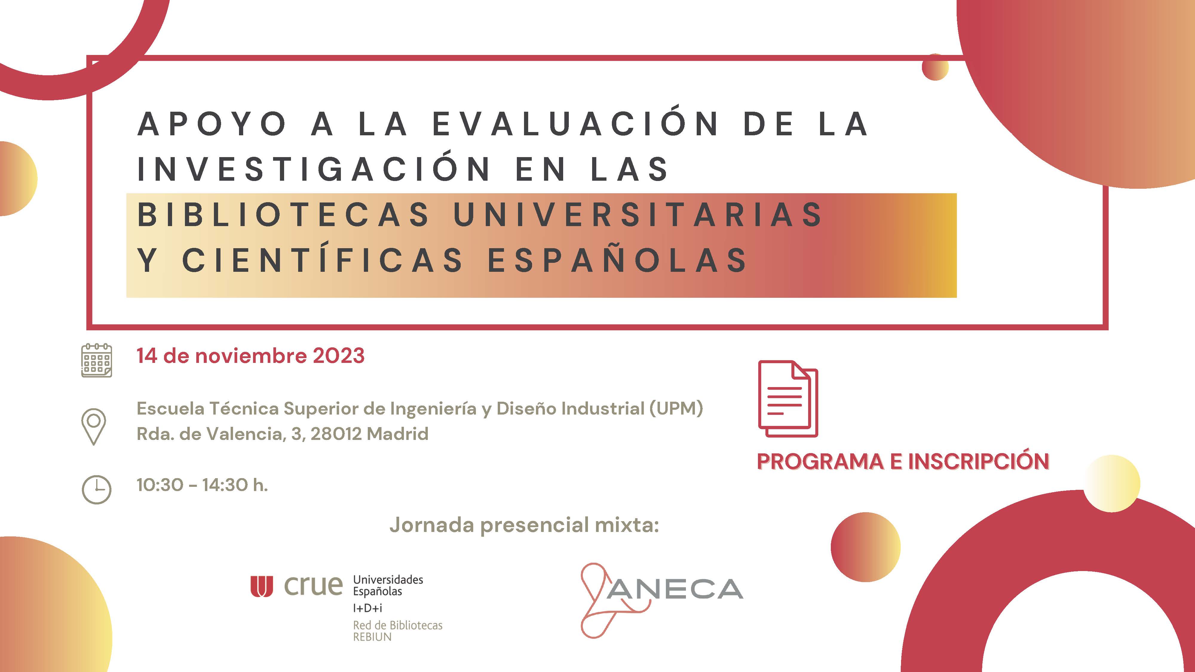 Jornada REBIUN ANECA 2023