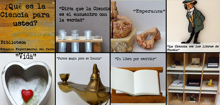 Collage piezas exposicion EEZ