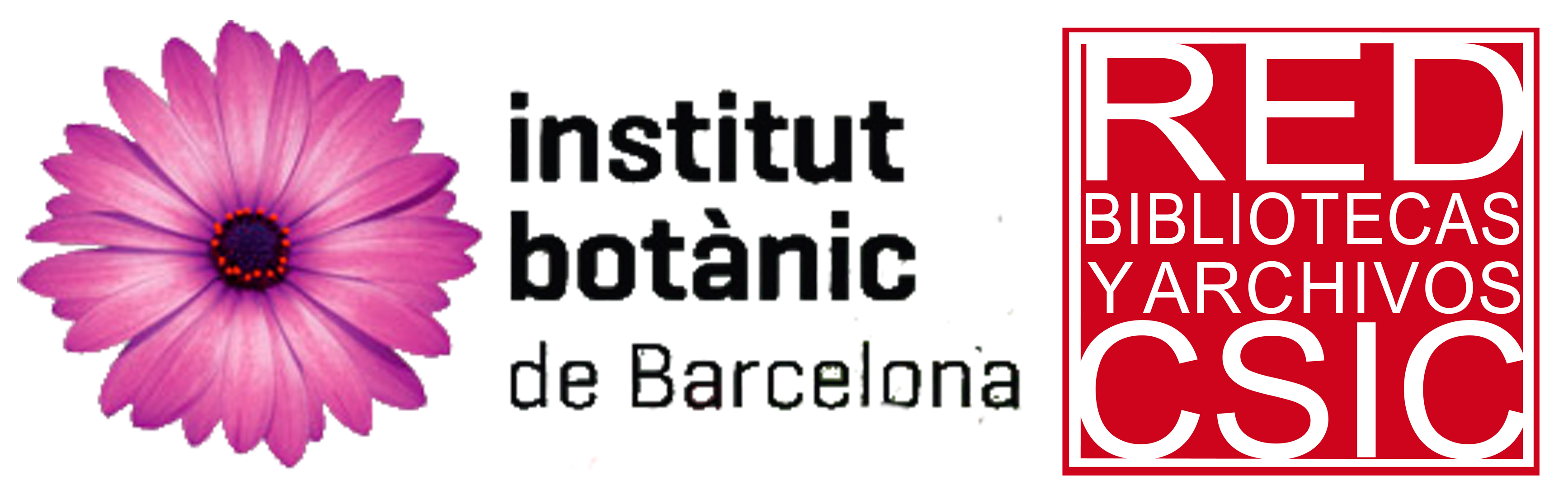 Logos Red de Bibliotecas y Archivos del CSIC e IBB