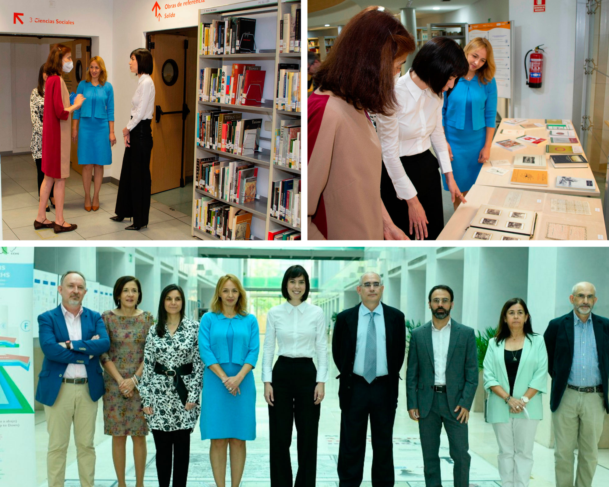 Visita de Diana Morant a la TNT