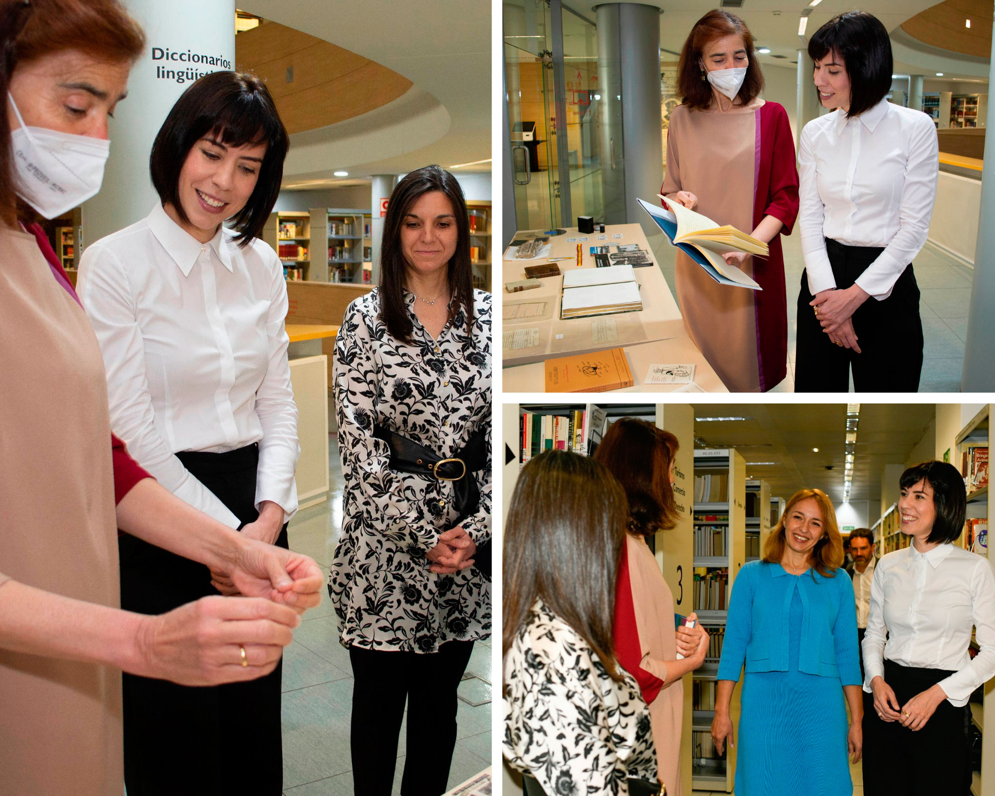 Visita de Diana Morant a la TNT