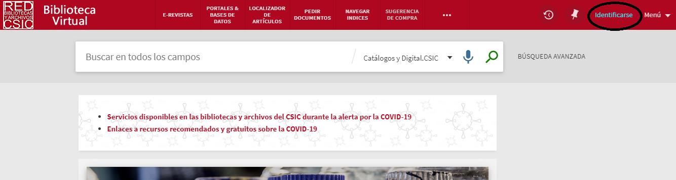 Reservas - Identificarse