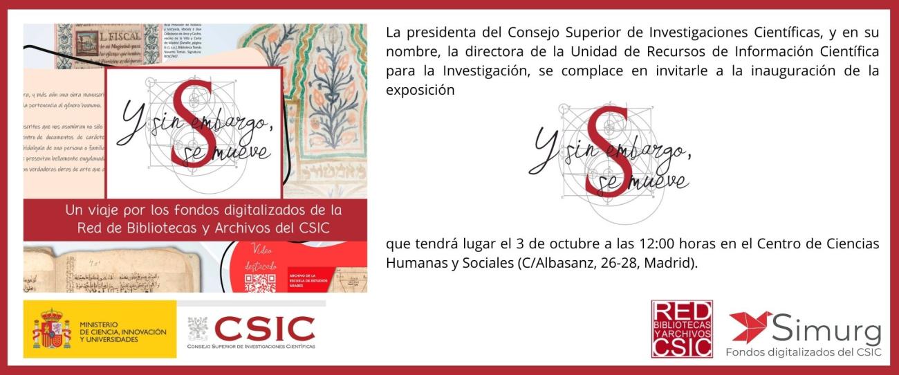 Inauguracion Y sin embargo se mueve